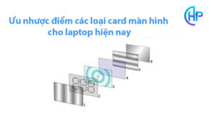 ưu nhược điểm các loại card màn hình cho laptop