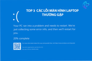 top 3 các lỗi màn hình laptop thường