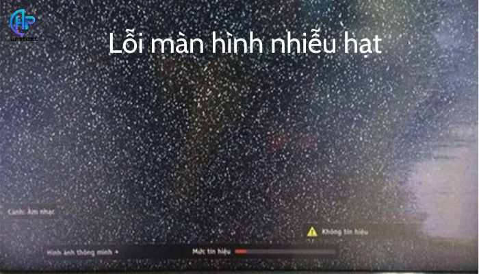 Màn hình máy tính bị nhiễu hạt